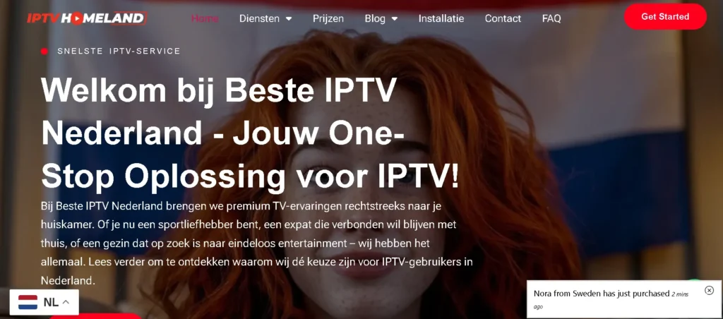 Begin vandaag nog met IPTV Homeland!
